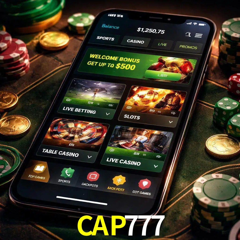 Diseño de juegos móviles CAP777 para usuarios en México